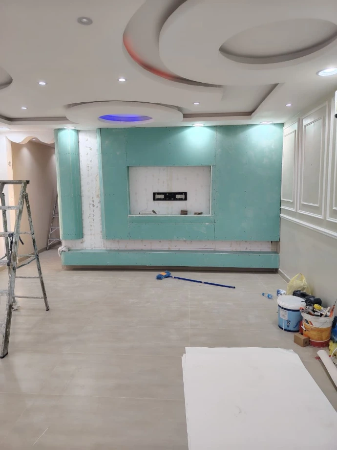 ديكوار شاشة جبس 